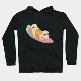 surfer dog Hoodie